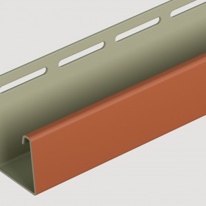 Фасадный J профиль 30 мм Каштановый