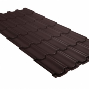 Металлочерепица Kvinta Plus Drap RAL 8017
