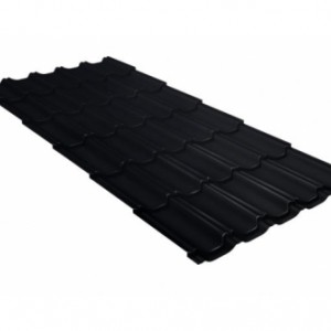 Металлочерепица Kvinta Plus Velur RAL 9005