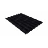 Металлочерепица Classic Drap RAL 9005