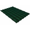 Металлочерепица Classic Pе RAL 6005