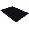Металлочерепица Classic PurLite Мatt RAL 9005