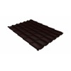 Металлочерепица Classic Satin Мatt RAL 8017