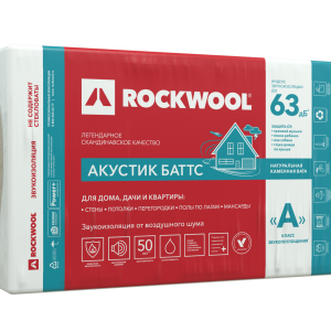 ROCKWOOL АКУСТИК БАТТС (1000*600*50)